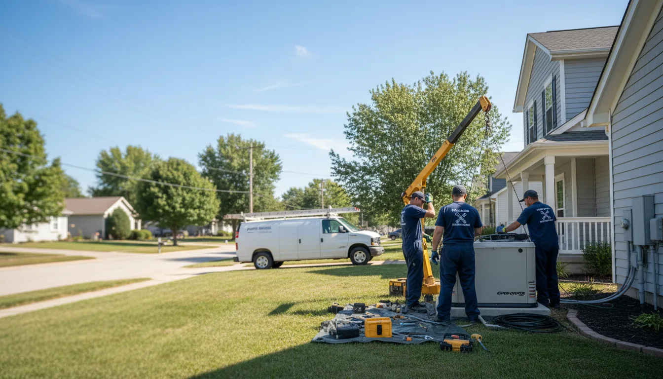 Generator Installation in Saint David, IL near me